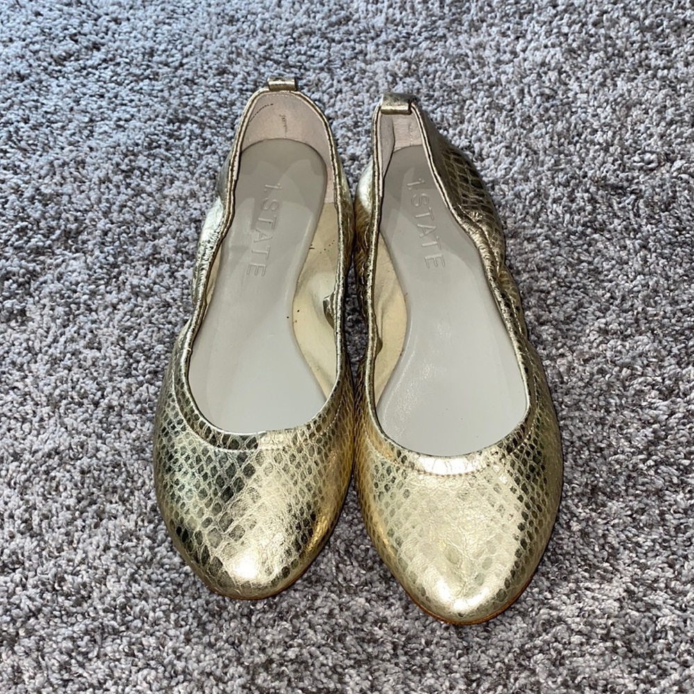 1.State Women's Shay Ballet Leather Flat